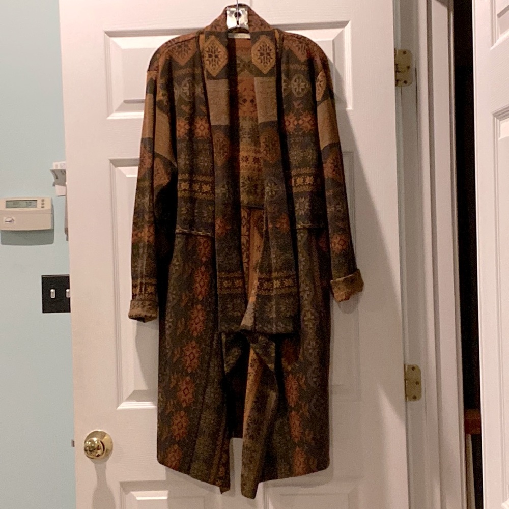 Simply Natural Alpaca Blend “Fantasy” Sweater in Ochre